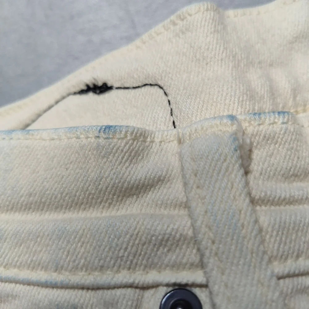 EDWIN SAVANNAH STRETCH Men 31X31 Cream‎ Denim Jeans Made In Japan